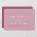 Recherche de monogramme mariage invitations Classique