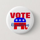 Recherche de éléphant républicain badges Élection