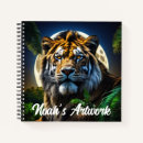 Zoek naar tijgers notitieboeken Com