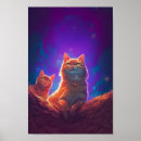 Zoek naar colorful cat kunst Digitale