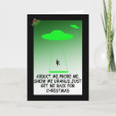 Recherche de petits hommes verts vœux cartes Ufo