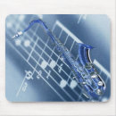 Recherche de saxophone tapis souris Bande
