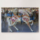 Recherche de de carrousels puzzles Chevaux