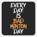 Recherche de racket autocollants Badminton