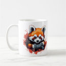 Recherche de red panda Illustration