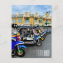 Recherche de tuk de tuk cartes postales Thai
