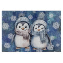 Recherche de pingouins planches à découper Bleu