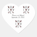 Zoek naar rood pijl stickers Liefde