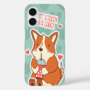 Recherche de chien corgi iphone coques Mignon