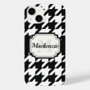 Recherche de houndstooth iphone coques Tendance