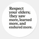 Recherche de respect autocollants Gratitude