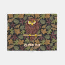 Zoek naar ogen dekens Uil