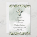 Recherche de blanc rose baptême invitations Catholique
