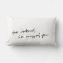 Recherche de week end coussins Typographie
