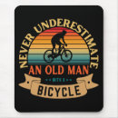 Recherche de vieil homme tapis souris Bicyclette