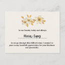 Zoek naar rouw briefkaarten Aanmoediging