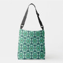 Recherche de floral bleu et vert sacs Rétro