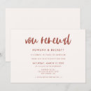Recherche de renouvellement invitations Typographie