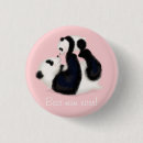 Recherche de pandas badges Rose