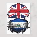 Recherche de drapeau salvador cartes postales Salvadoran