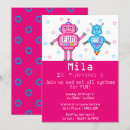 Recherche de robot mignon invitations Amusant