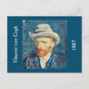 Recherche de peintures de vincent van gogh cartes postales Bleu
