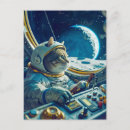 Recherche de combinaison spatiale cartes postales Vaisseau spatial
