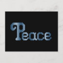 Recherche de paix cartes postales Noir