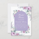 Recherche de purple bridal shower invitations Pivoines
