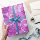 Recherche de motif hawaïen papier cadeau Rose