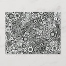 Recherche de motif monochrome invitations Géométrique
