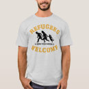 Zoek naar vluchtelingen tshirts Immigranten
