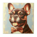 Recherche de peinture portrait carreaux Chiot