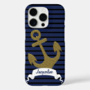 Recherche de ancre de marine iphone coques Rayures