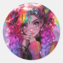Recherche de harajuku autocollants Anime