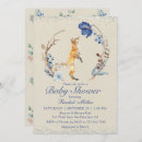 Recherche de watercolor fox baby shower invitations Boisé