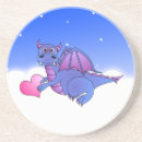 Recherche de dragon bleu dessous de verres Dragons