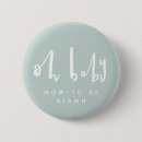Recherche de shower de garçon badges Baby shower moderne