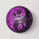 Recherche de noir et pourpre badges Fleurs