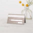 Recherche de kraft paper placement cartes Rustique