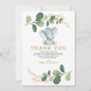 Recherche de elephant remerciements cartes Moderne