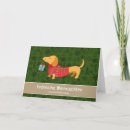 Recherche de vintage dachshund christmas vœux cartes Dog