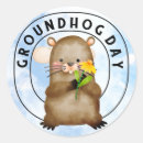 Zoek naar bosmarmot stickers Grondhok