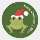 Recherche de grenouille drôle autocollants Animal