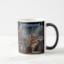 Recherche de motif de note de musique tasses Moderne