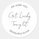 Recherche de chanceux vous autocollants Faveur de loterie