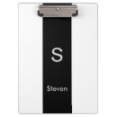 Recherche de monogramme moderne porte blocs Initiale