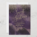 Recherche de violet anniversaire invitations Féminin