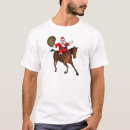Recherche de cheval à noël tshirts Pour lui