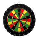 Recherche de rouge et vert jeux de fléchettes Jaune
